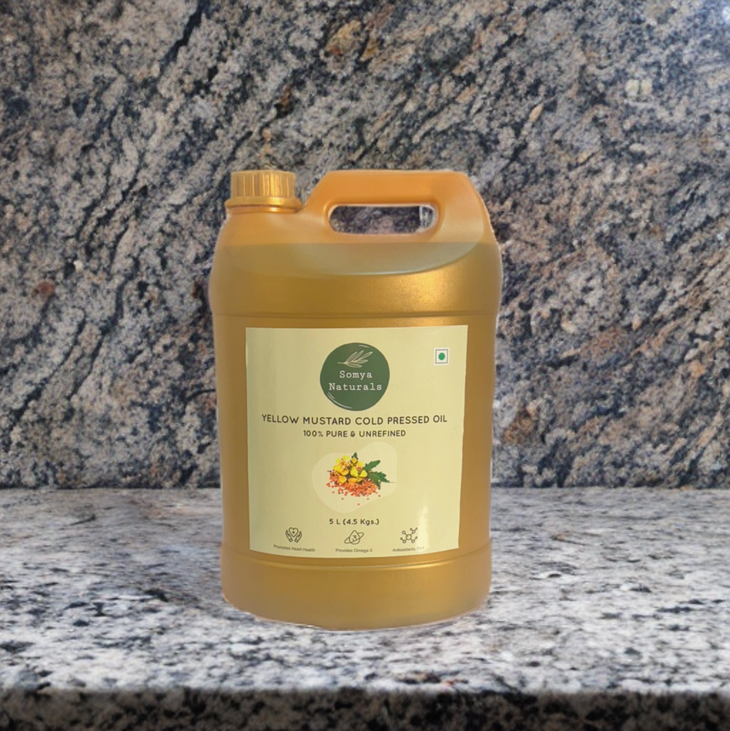 Yellow Mustard Cold Pressed Oil