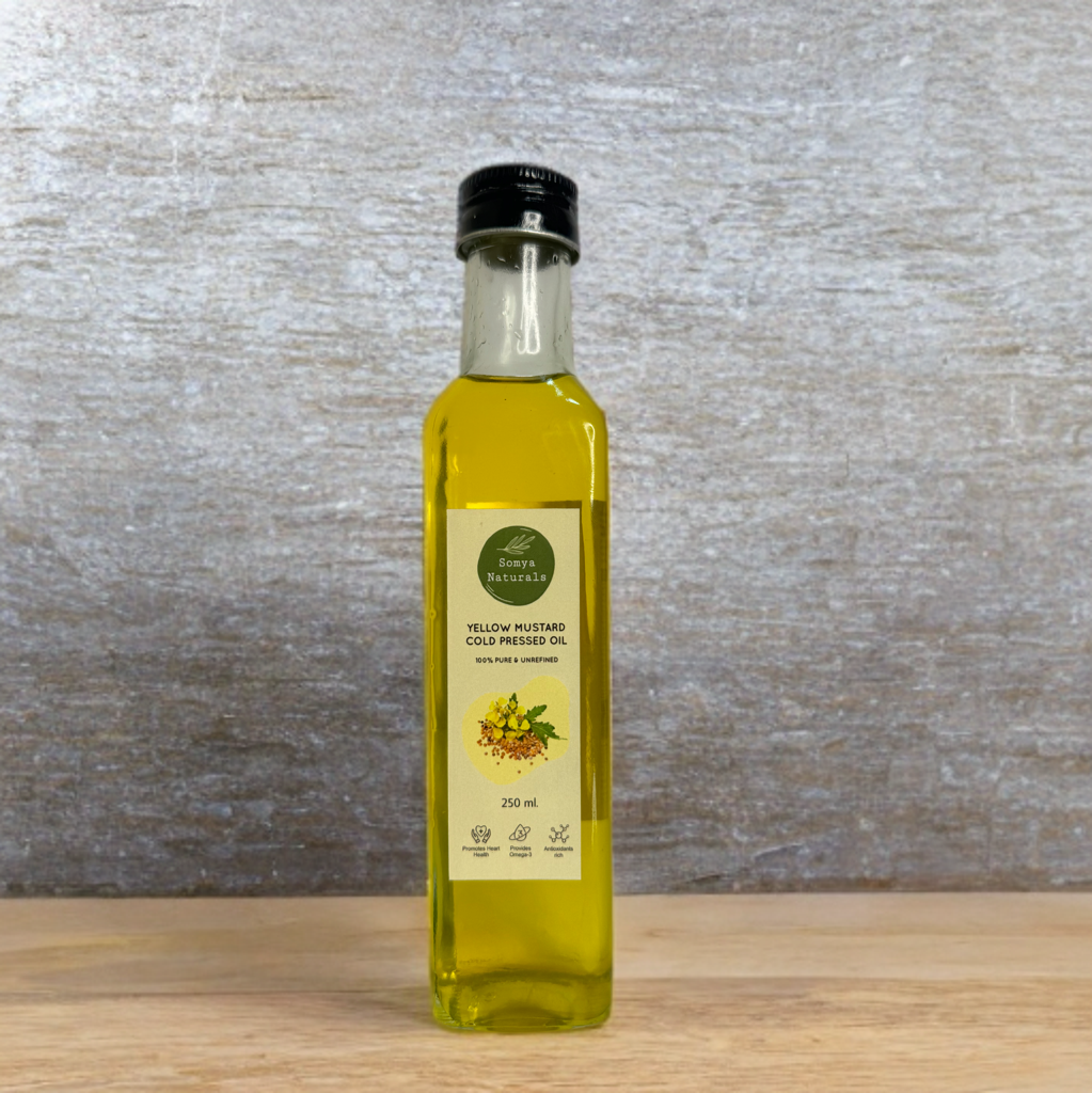 Yellow Mustard Cold Pressed Oil